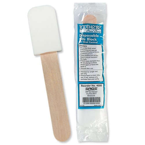 Toothette Bite Block / Tongue Depressor -Each Toothette Bite Block / Tongue Depressor -Each