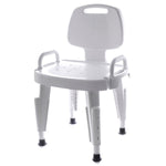 Maddak Adjustable Shower Seat with Arms and Back -Each Maddak Adjustable Shower Seat with Arms and Back -Each