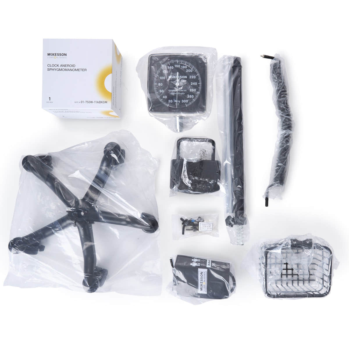 McKesson LUMEON Mobile Aneroid Sphygmomanometer Unit, Medium Cuff -Case of 2 McKesson LUMEON Mobile Aneroid Sphygmomanometer Unit, Medium Cuff -Case of 2