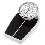 Health O Meter Analog Floor Scale, Black/White -Each Health O Meter Analog Floor Scale, Black/White -Each