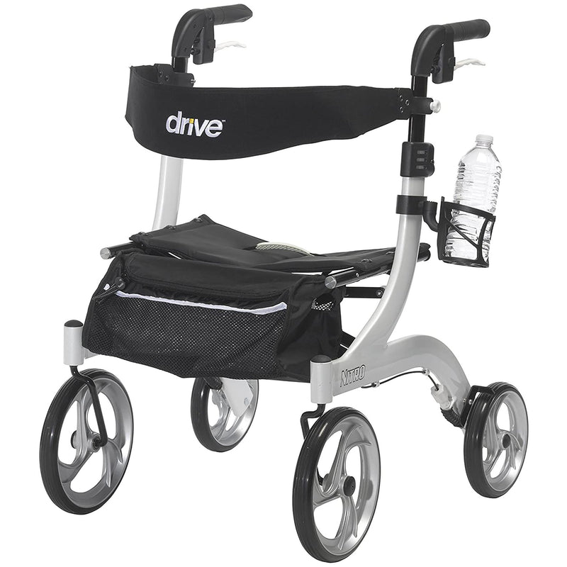 drive Nitro Rollator Cup Holder Attachment, Black, Universal -Each drive Nitro Rollator Cup Holder Attachment, Black, Universal -Each