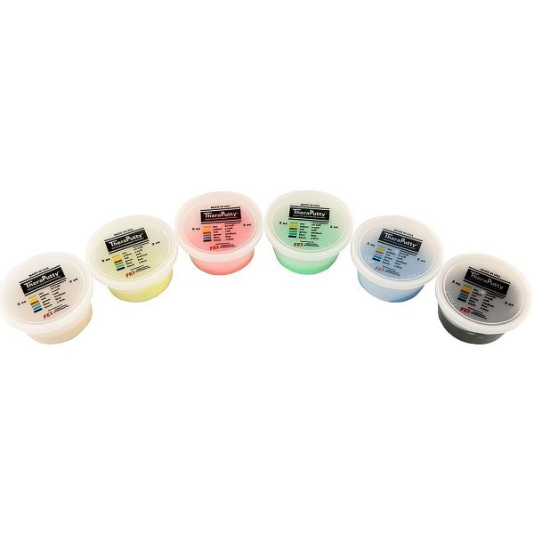 CanDo TheraPutty Exercise Material, 6 Piece Set - 969956_ST - 3 CanDo TheraPutty Exercise Material, 6 Piece Set - 969956_ST - 3