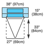 Cardinal Health Sterile Under Buttocks Obstetrics / Gynecology Drape - 269704_EA - 1 Cardinal Health Sterile Under Buttocks Obstetrics / Gynecology Drape - 269704_EA - 1