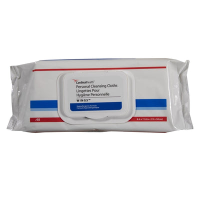 Cardinal Health Wings Personal Cleansing Cloths - 1189846_PK - 3 Cardinal Health Wings Personal Cleansing Cloths - 1189846_PK - 3