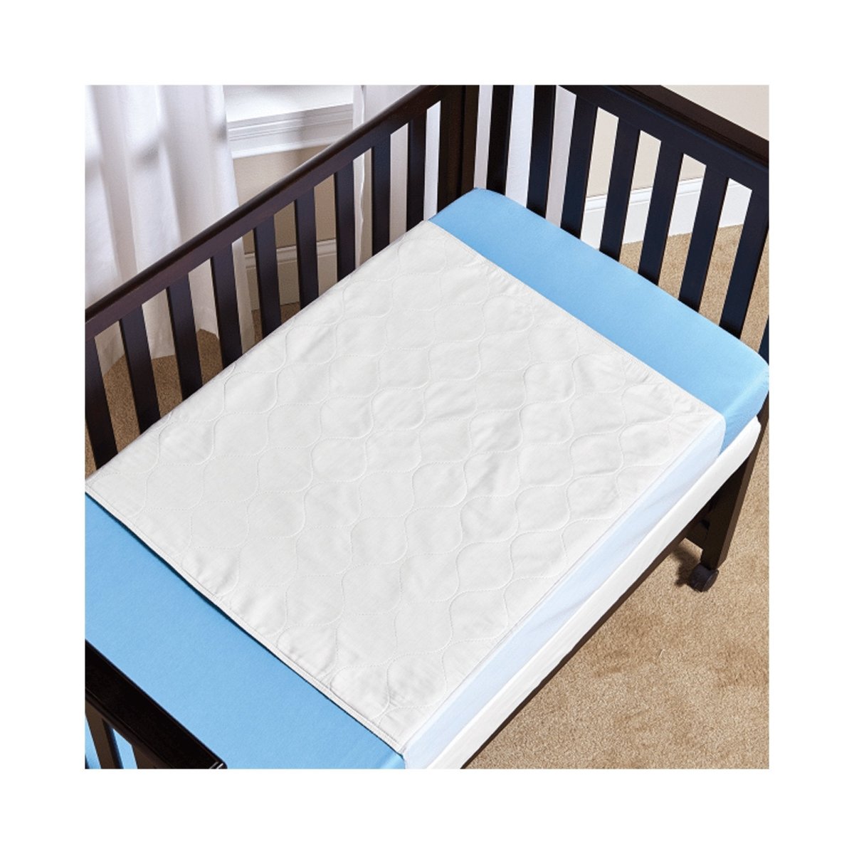 CareFor Economy Underpad with Tuckable Flaps, 32 x 36 Inch - 1082543_EA - 1 CareFor Economy Underpad with Tuckable Flaps, 32 x 36 Inch - 1082543_EA - 1