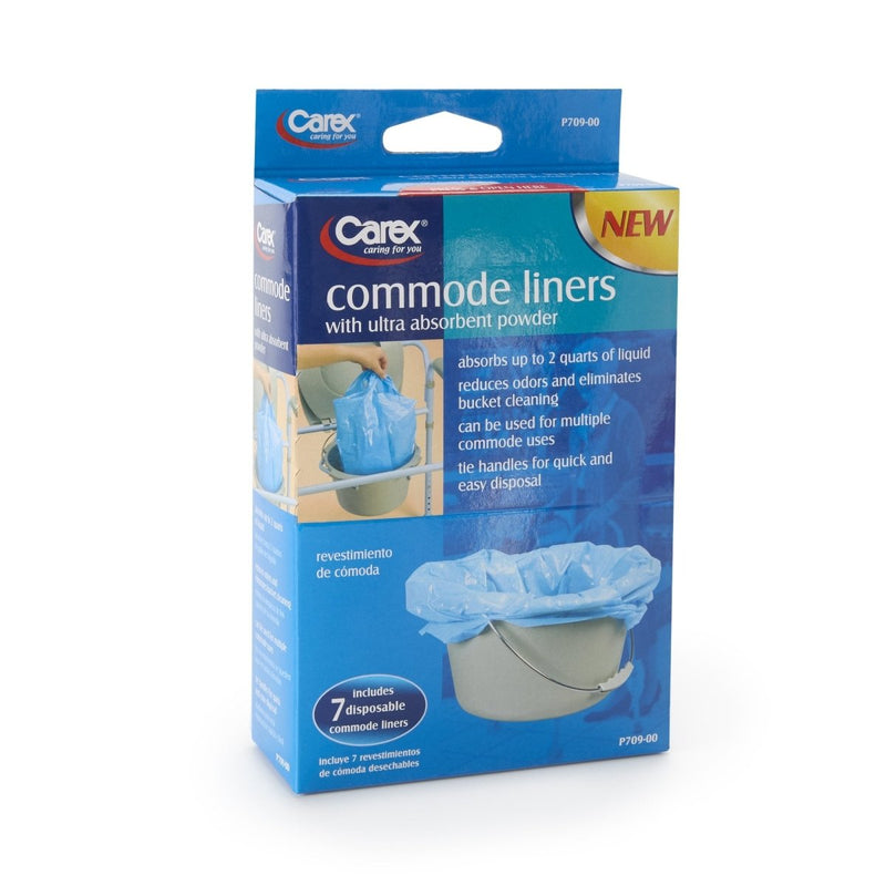 Carex Commode Liners - 955317_EA - 15 Carex Commode Liners - 955317_EA - 15