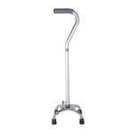 Carex Offset Cane, Aluminum, 28 to 37 Inch Height, Silver - 800230_CS - 1 Carex Offset Cane, Aluminum, 28 to 37 Inch Height, Silver - 800230_CS - 1