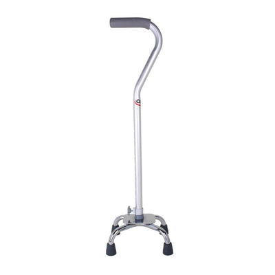 Carex Offset Cane, Aluminum, 28 to 37 Inch Height, Silver - 800230_CS - 1 Carex Offset Cane, Aluminum, 28 to 37 Inch Height, Silver - 800230_CS - 1