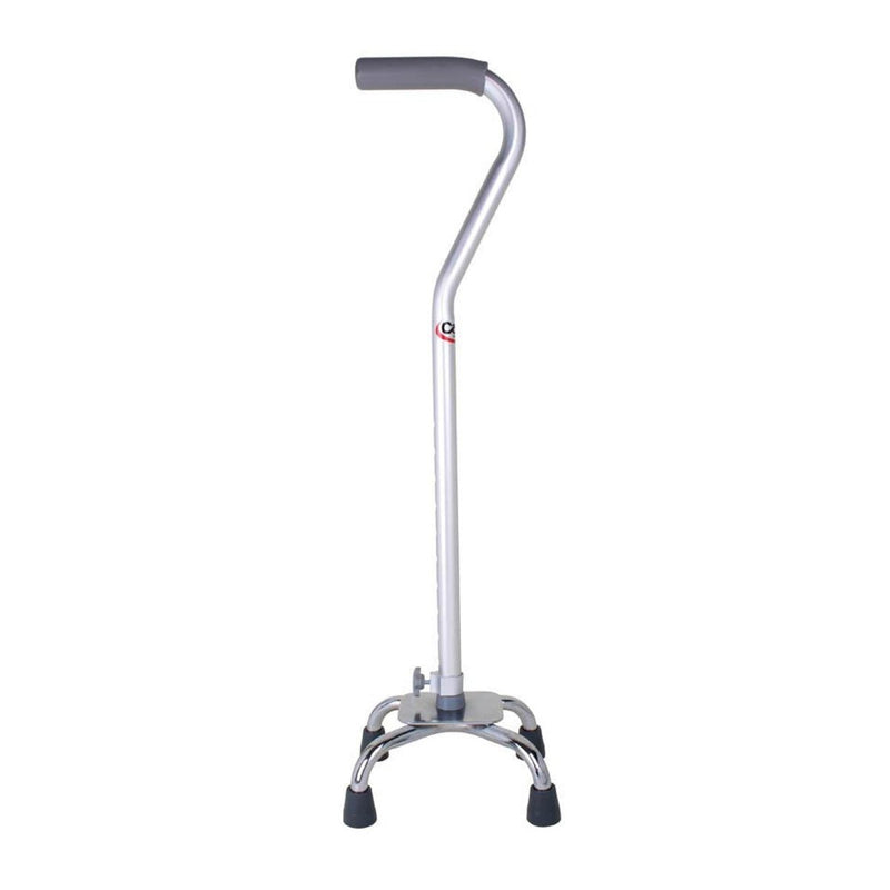 Carex Offset Cane, Aluminum, 28 to 37 Inch Height, Silver - 800230_CS - 1 Carex Offset Cane, Aluminum, 28 to 37 Inch Height, Silver - 800230_CS - 1