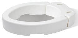 Carex Raised Toilet Seat - Elongated - 1009382_CS - 1 Carex Raised Toilet Seat - Elongated - 1009382_CS - 1
