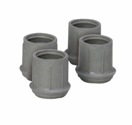 Carex Tips for Walkers and Bath Benches, Fits 1-1/8 Inch Tubing - 449474_CS - 4 Carex Tips for Walkers and Bath Benches, Fits 1-1/8 Inch Tubing - 449474_CS - 4