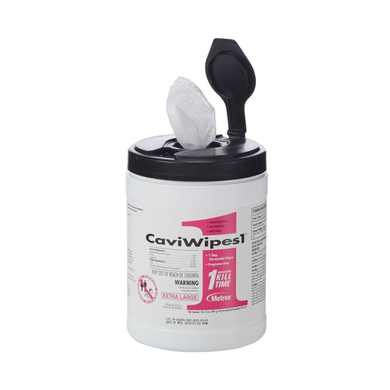 CaviWipes1 Surface Disinfectant, Alcohol Based, Non-sterile, Disposable - 821776_CS - 18 CaviWipes1 Surface Disinfectant, Alcohol Based, Non-sterile, Disposable - 821776_CS - 18