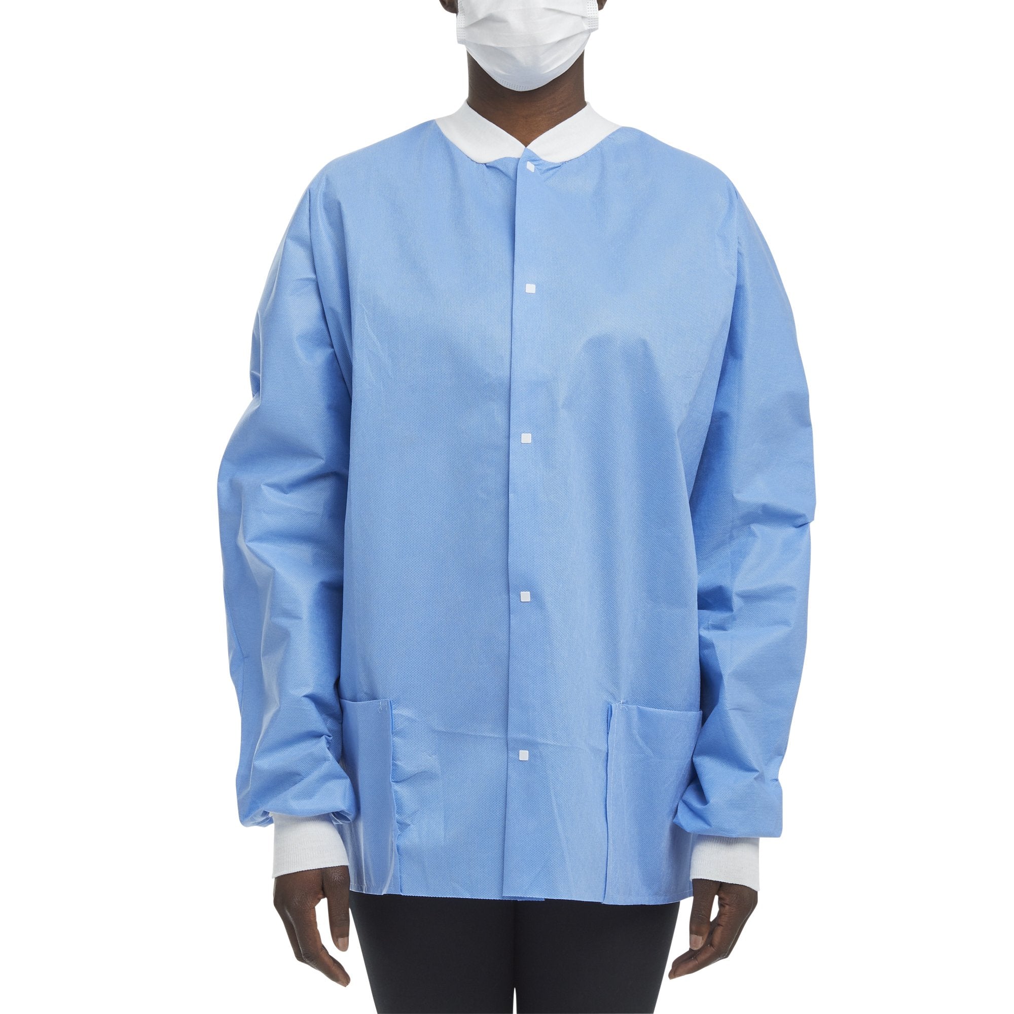 Halyard Health Professional Lab Jacket, Large -Case of 24 Halyard Health Professional Lab Jacket, Large -Case of 24