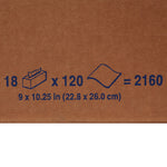 Kleenex 1-Ply Guest Towel Pop-Up Box, -Box of 120 Kleenex 1-Ply Guest Towel Pop-Up Box, -Box of 120