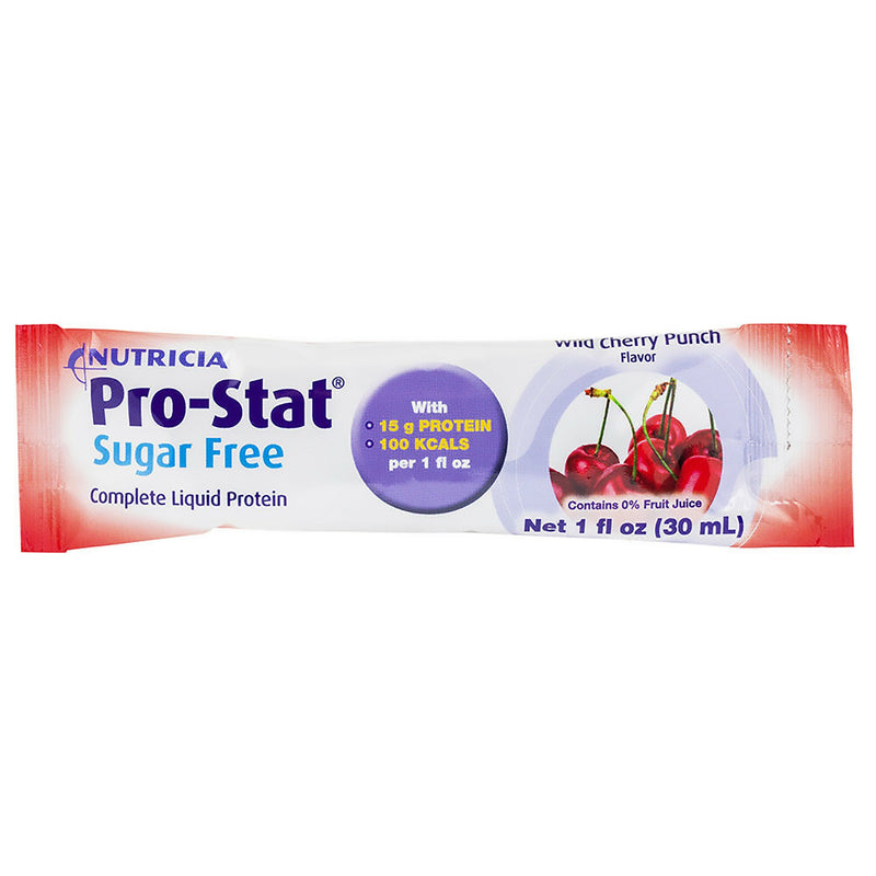 Pro-Stat Sugar-Free Protein Supplement, Wild Cherry Punch, 1 oz. Packet -Case of 96 Pro-Stat Sugar-Free Protein Supplement, Wild Cherry Punch, 1 oz. Packet -Case of 96