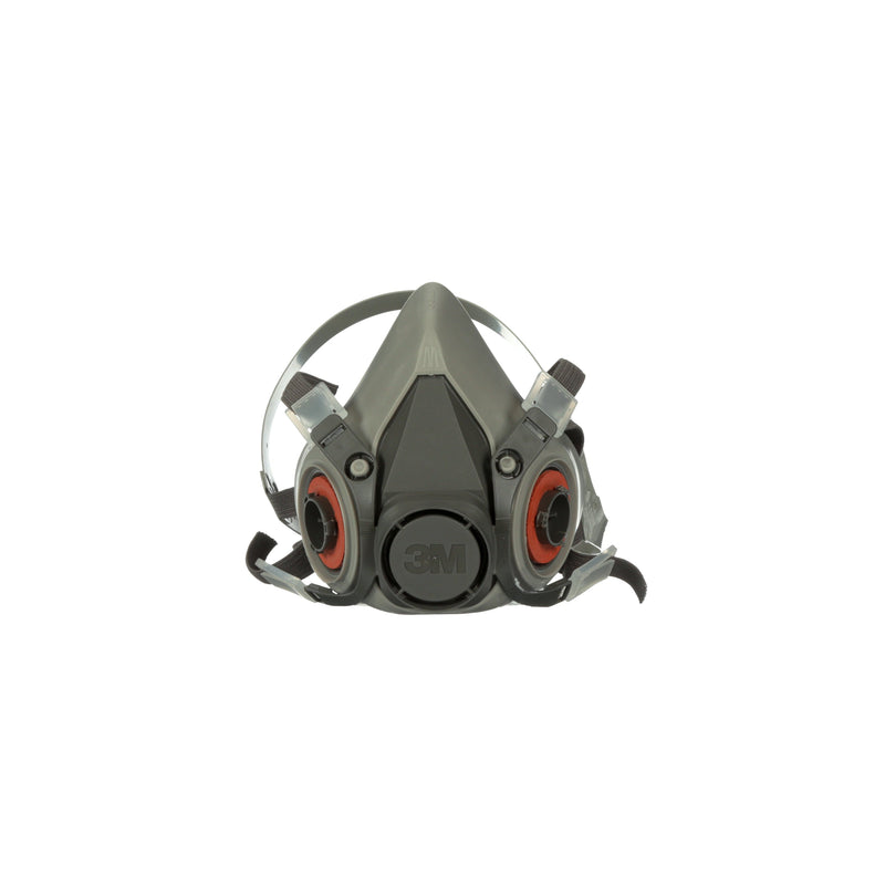 3M 6000 Reusable Respirator Industrial, Medium, Gray / White -Case of 24 3M 6000 Reusable Respirator Industrial, Medium, Gray / White -Case of 24