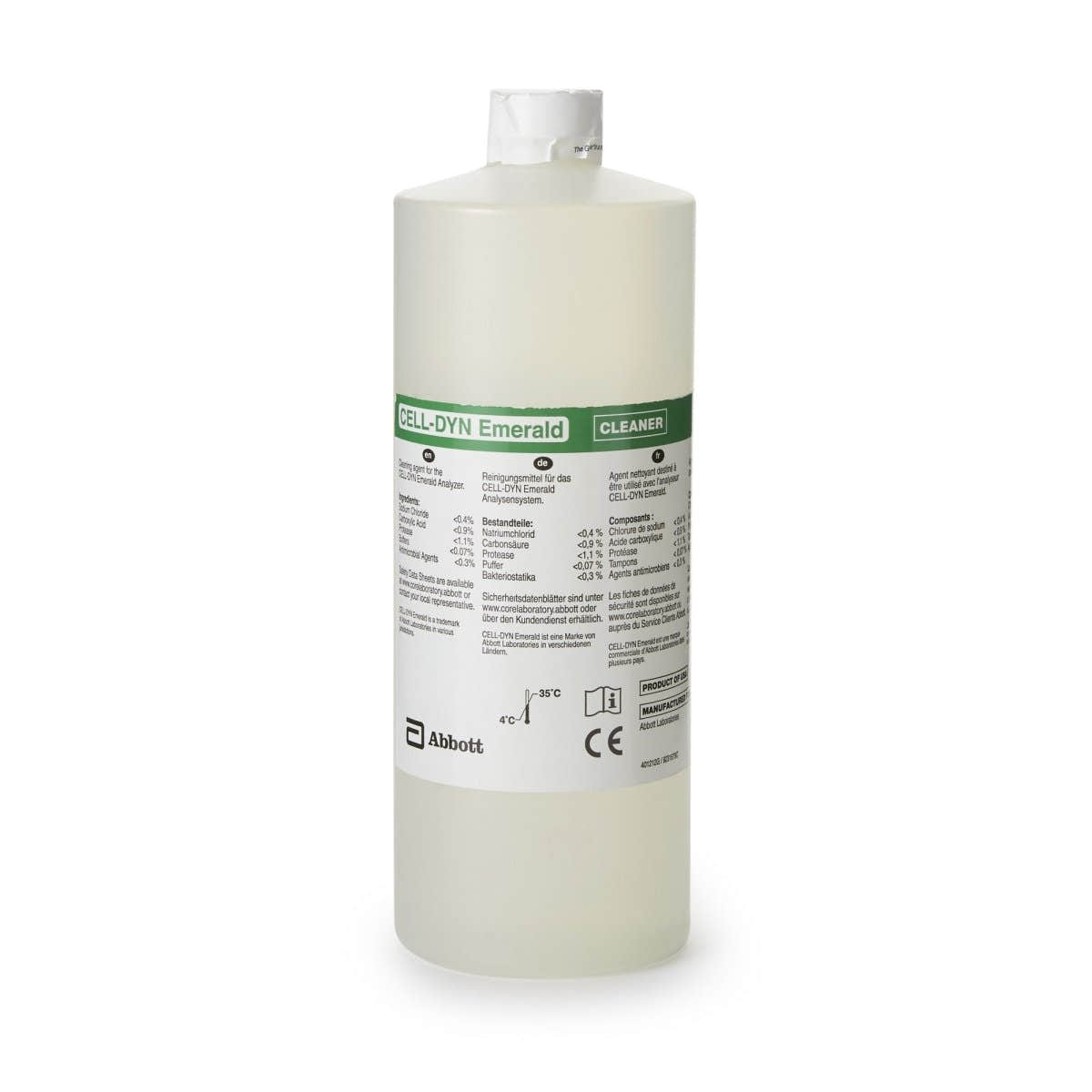 Cell Dyn Reagent For Use With Cell Dyn Emerald Analyzer - 862266_EA - 1 Cell Dyn Reagent For Use With Cell Dyn Emerald Analyzer - 862266_EA - 1