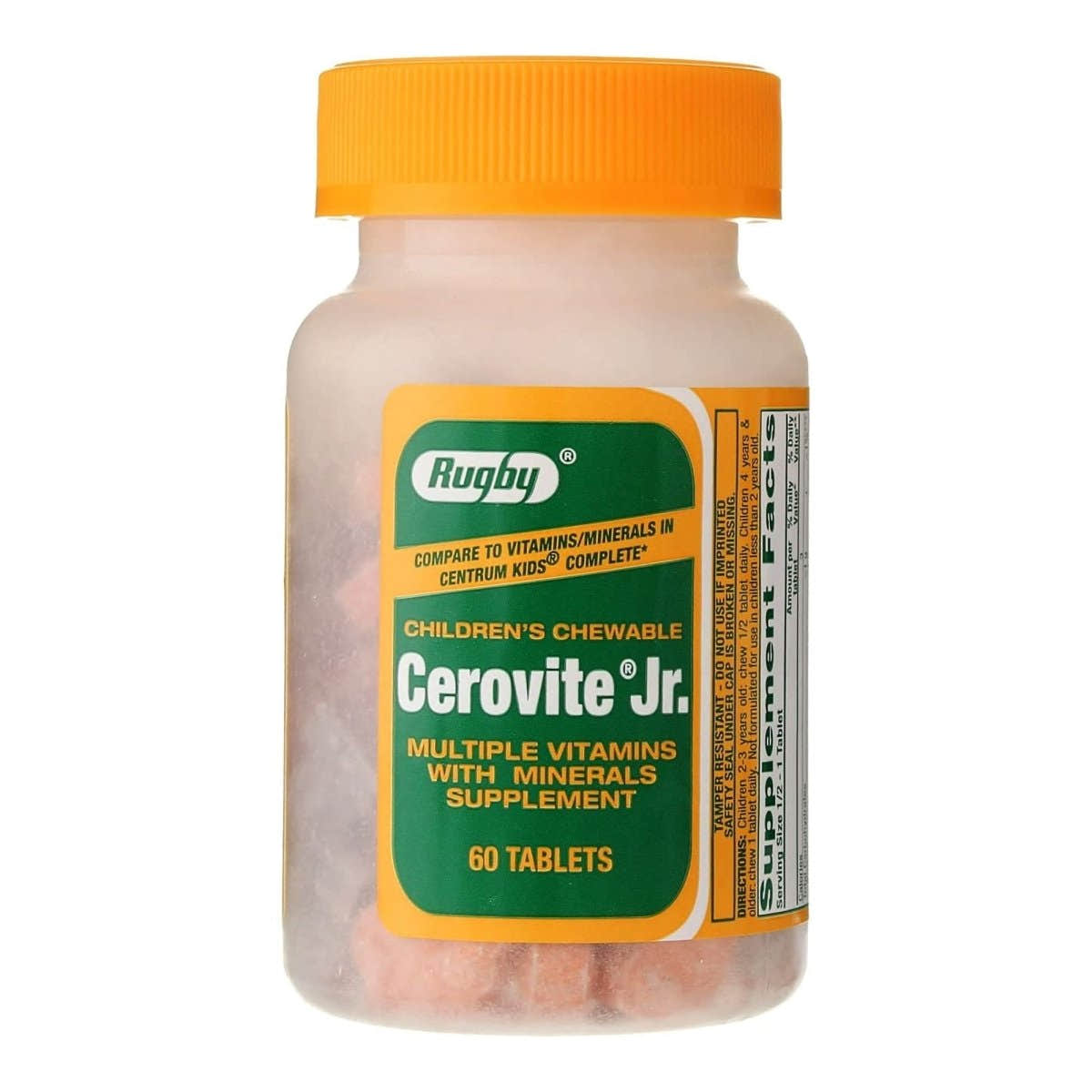 Cerovite Jr. Multivitamin Supplement - 349923_BT - 1 Cerovite Jr. Multivitamin Supplement - 349923_BT - 1