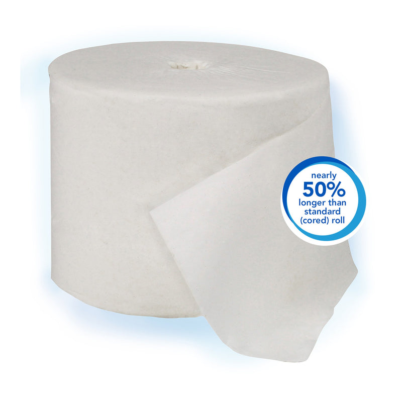 Scott Essential Toilet Tissue, 2-Ply, Standard Size, Coreless Roll -Case of 36 Scott Essential Toilet Tissue, 2-Ply, Standard Size, Coreless Roll -Case of 36