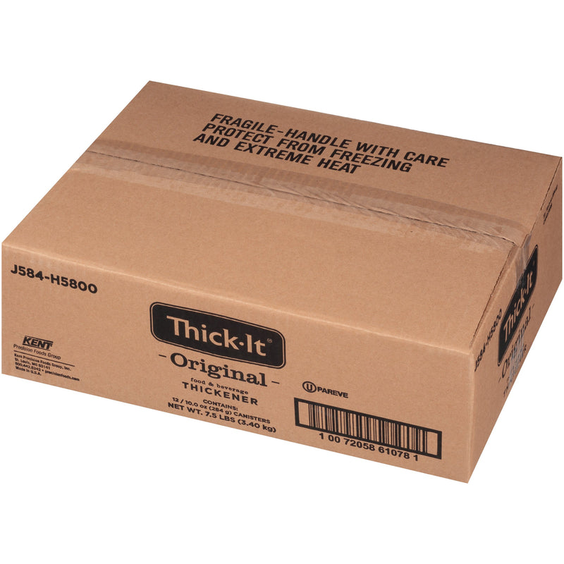 Thick-It Original Food & Beverage Thickener, Unflavored, 10 oz. Canister -Case of 12 Thick-It Original Food & Beverage Thickener, Unflavored, 10 oz. Canister -Case of 12