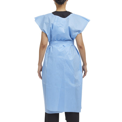 HPK Industries Patient Exam Gown, X-Large, 43 x 53 Inch -Case of 50 HPK Industries Patient Exam Gown, X-Large, 43 x 53 Inch -Case of 50