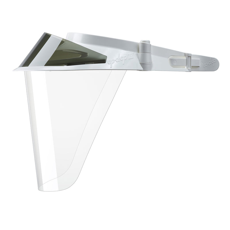 Op d Op II Face Shield Kit W/ 3 Shields, White -Each Op d Op II Face Shield Kit W/ 3 Shields, White -Each