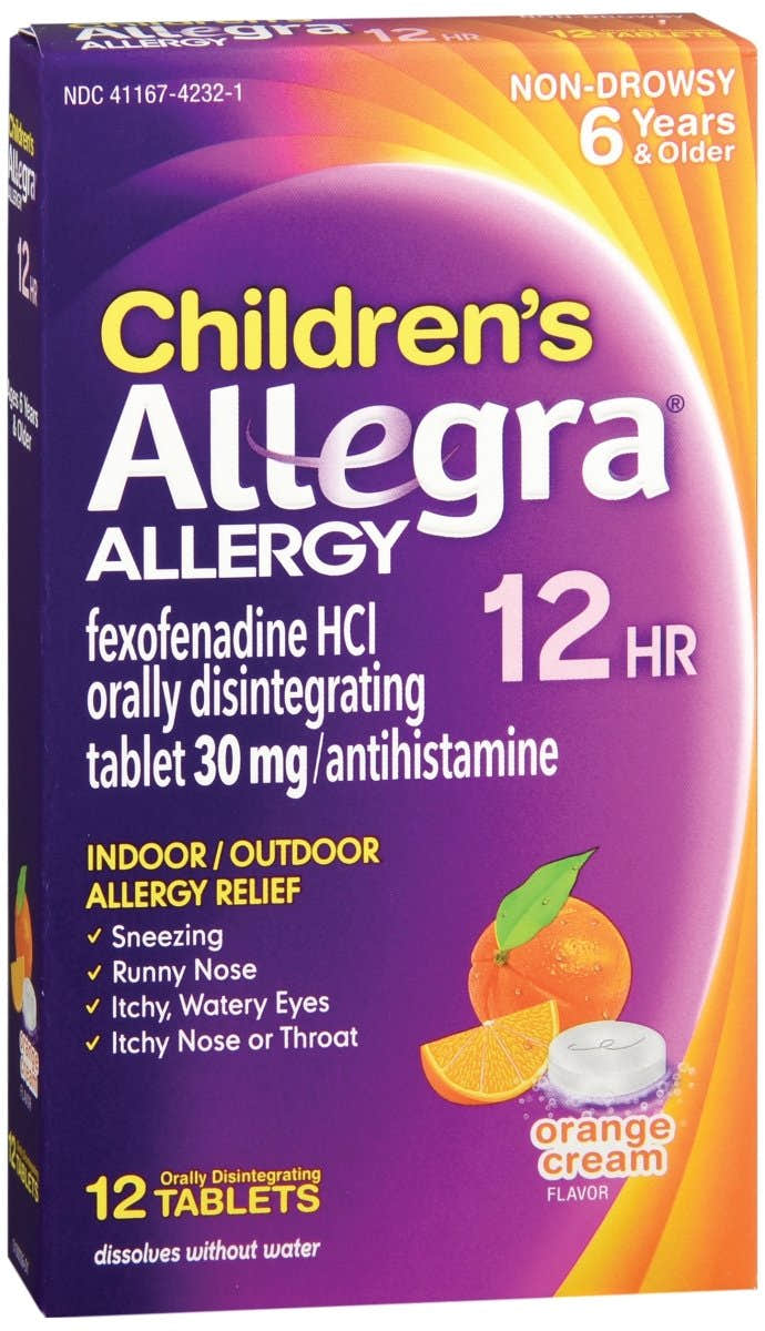 Children's Allegra Fexofenadine Hcl Children's Allergy Relief - 1109416_EA - 1 Children's Allegra Fexofenadine Hcl Children's Allergy Relief - 1109416_EA - 1