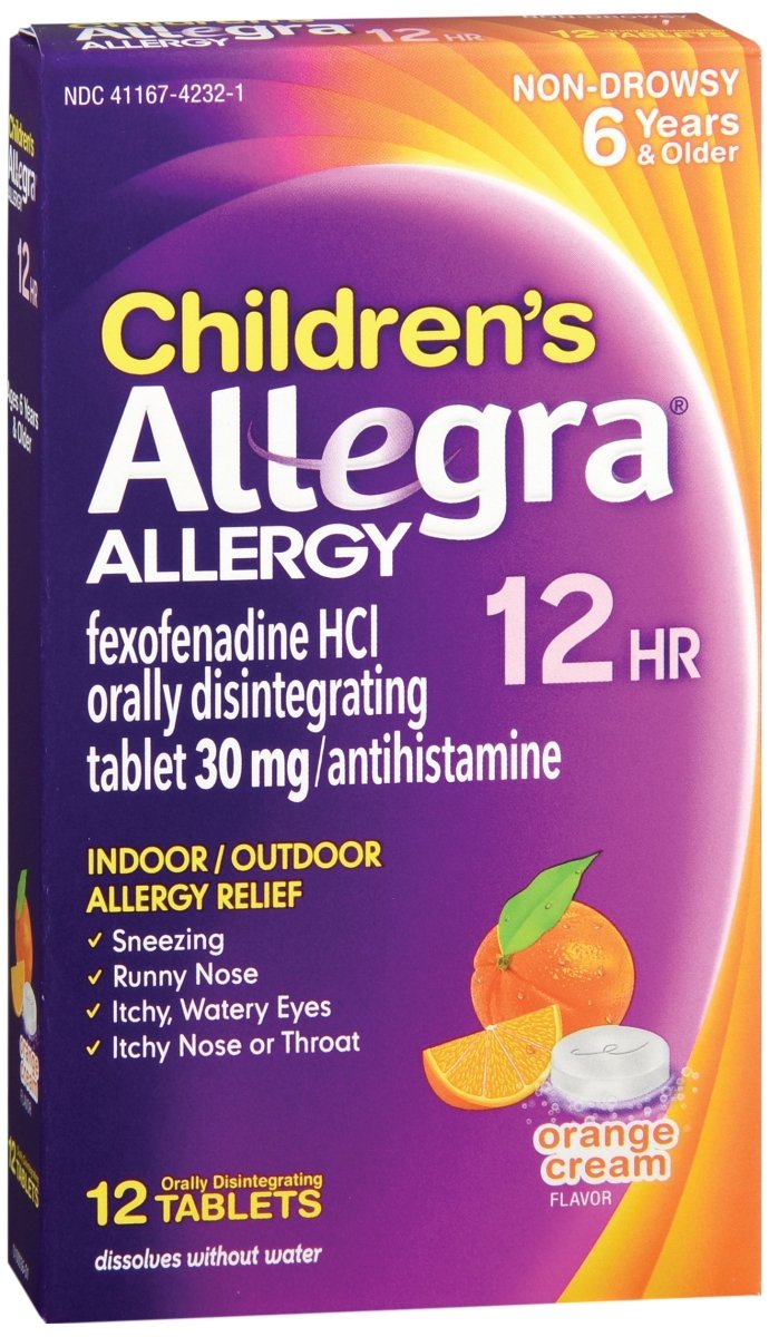 Children's Allegra Fexofenadine Hcl Children's Allergy Relief - 1109416_EA - 1 Children's Allegra Fexofenadine Hcl Children's Allergy Relief - 1109416_EA - 1
