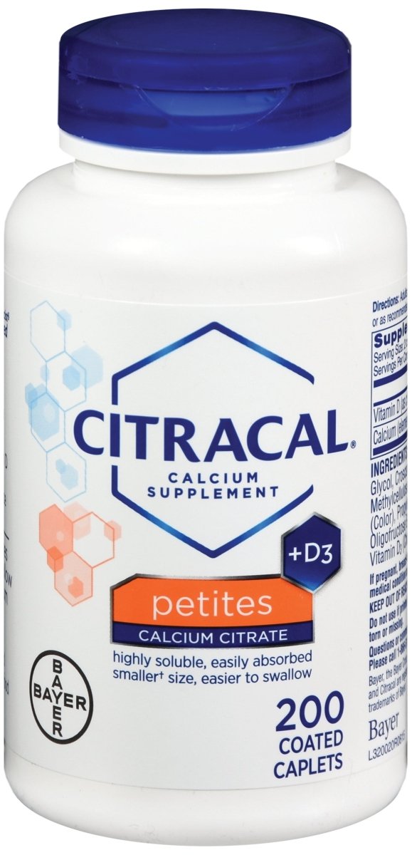 Citracal Petites Vitamin D / Calcium Joint Health Supplement - 987734_BT - 1 Citracal Petites Vitamin D / Calcium Joint Health Supplement - 987734_BT - 1