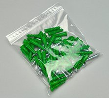 Clear Line Zip Closure Bag - 1087672_PK - 14 Clear Line Zip Closure Bag - 1087672_PK - 14