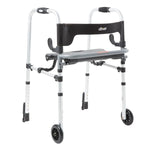 Clever-Lite LS Aluminum Dual Release Folding Walker, 29½ – 39 Inch Height - 583547_EA - 2 Clever-Lite LS Aluminum Dual Release Folding Walker, 29½ – 39 Inch Height - 583547_EA - 2