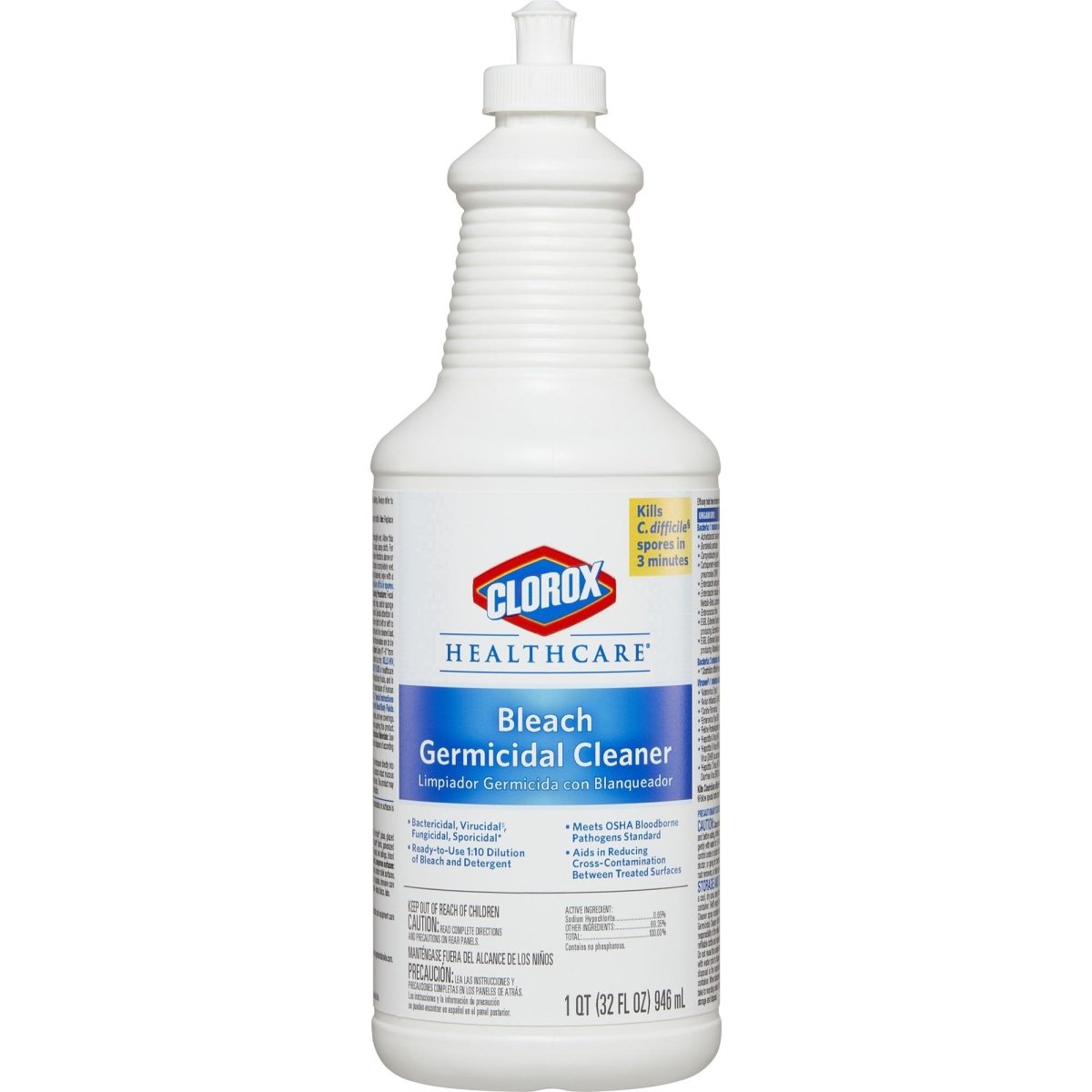 Clorox Healthcare Surface Disinfectant Cleaner - 369427_CS - 1 Clorox Healthcare Surface Disinfectant Cleaner - 369427_CS - 1