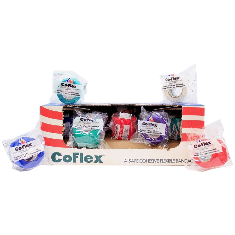 Coflex Self Adherent Closure Cohesive Bandage - 897804_BX - 3 Coflex Self Adherent Closure Cohesive Bandage - 897804_BX - 3