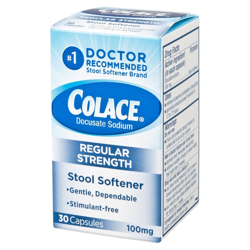Colace Docusate Sodium Stool Softener - 830847_BX - 2 Colace Docusate Sodium Stool Softener - 830847_BX - 2