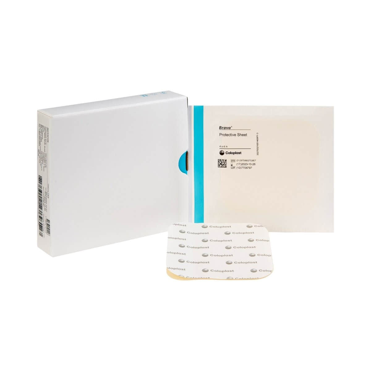 Coloplast Brava Stoma Skin Protective Sheets - 801860_BX - 1 Coloplast Brava Stoma Skin Protective Sheets - 801860_BX - 1