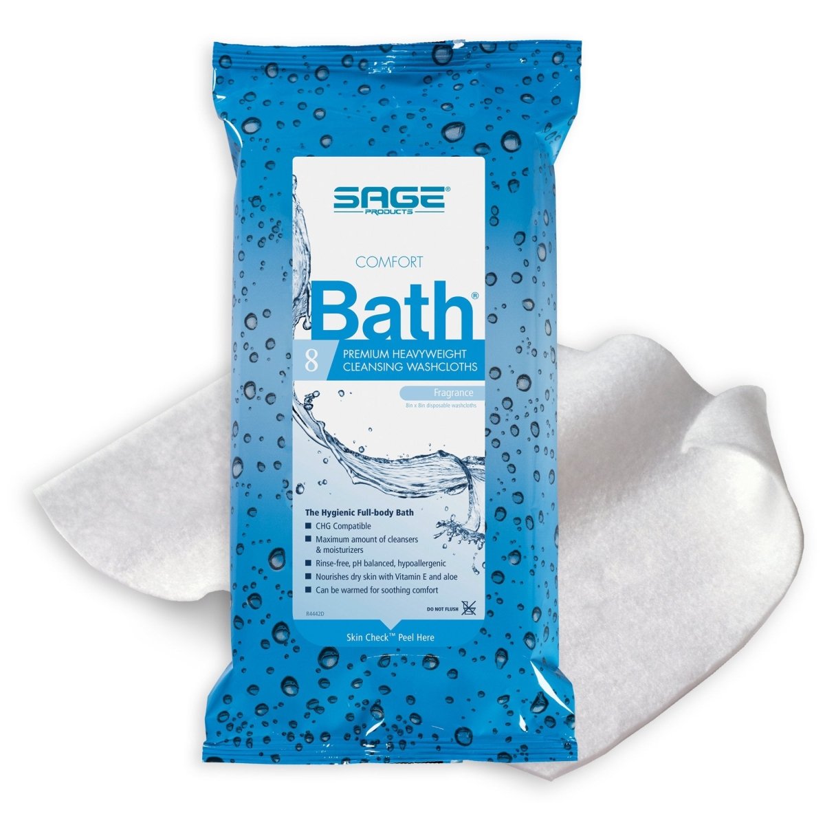 Comfort Bath Cleansing Washcloths - 332490_CS - 1 Comfort Bath Cleansing Washcloths - 332490_CS - 1