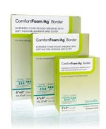 ComfortFoam/Ag Border Silver Foam Dressing, 6 x 6 Inch - 1068617_BX - 1 ComfortFoam/Ag Border Silver Foam Dressing, 6 x 6 Inch - 1068617_BX - 1