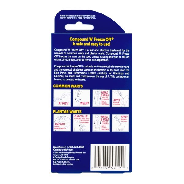 Compound W Freeze Off Wart Remover - 662160_EA - 2 Compound W Freeze Off Wart Remover - 662160_EA - 2
