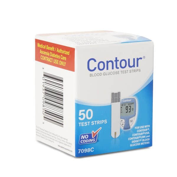Contour Blood Glucose Test Strips - 1120422_BX - 1 Contour Blood Glucose Test Strips - 1120422_BX - 2