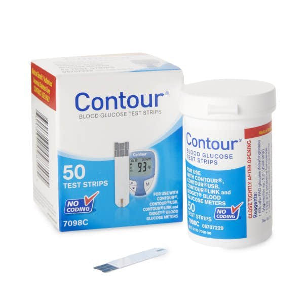 Contour Blood Glucose Test Strips - 1120422_BX - 1 Contour Blood Glucose Test Strips - 1120422_BX - 1