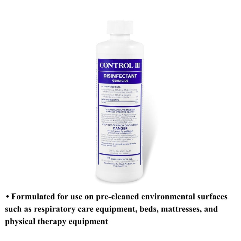 Control III Surface Disinfectant Cleaner - 484971_EA - 8 Control III Surface Disinfectant Cleaner - 484971_EA - 8