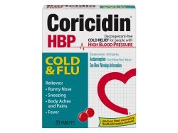 Coricidin Hbp Cold & Flu Acetaminophen / Chlorpheniramine Maleate Cold And Cough Relief - 930011_EA - 1 Coricidin Hbp Cold & Flu Acetaminophen / Chlorpheniramine Maleate Cold And Cough Relief - 930011_EA - 1