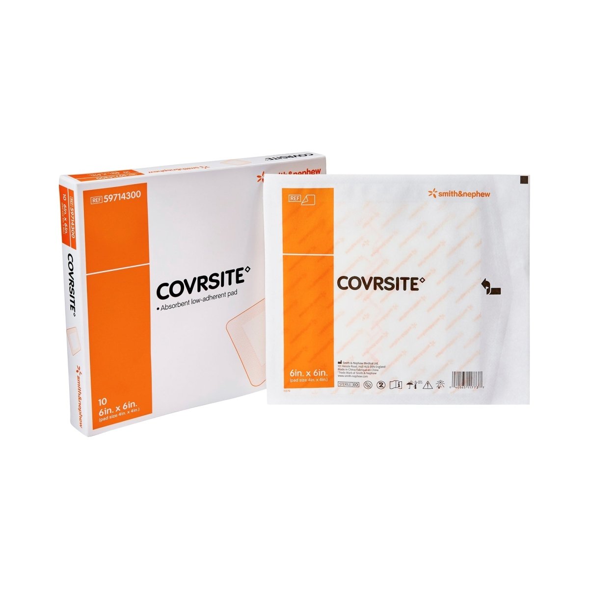 Covrsite Composite Dressing, 6 x 6 Inch - 350591_BX - 1 Covrsite Composite Dressing, 6 x 6 Inch - 350591_BX - 1