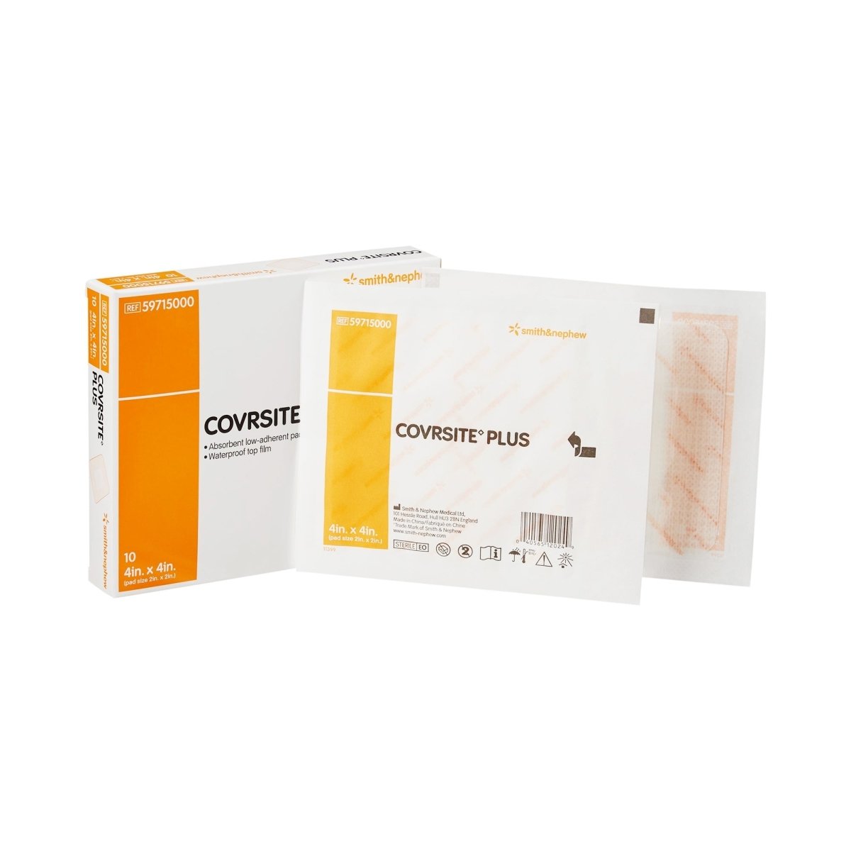 Covrsite Plus Composite Dressing, 4 x 4 Inch - 407732_BX - 1 Covrsite Plus Composite Dressing, 4 x 4 Inch - 407732_BX - 1