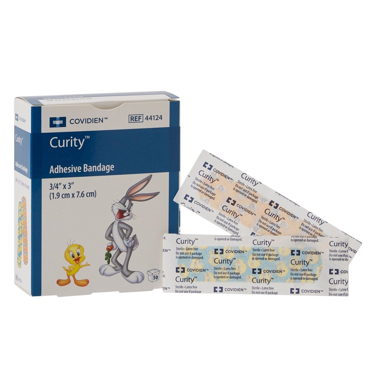Curity Assorted Looney Tunes Adhesive Strips - 867805_BX - 1 Curity Assorted Looney Tunes Adhesive Strips - 867805_BX - 1