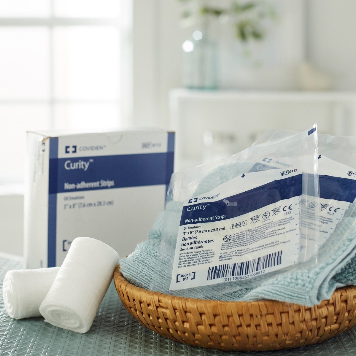 Curity Oil Emulsion Impregnated Dressing - 217297_BX - 1 Curity Oil Emulsion Impregnated Dressing - 217297_EA - 2