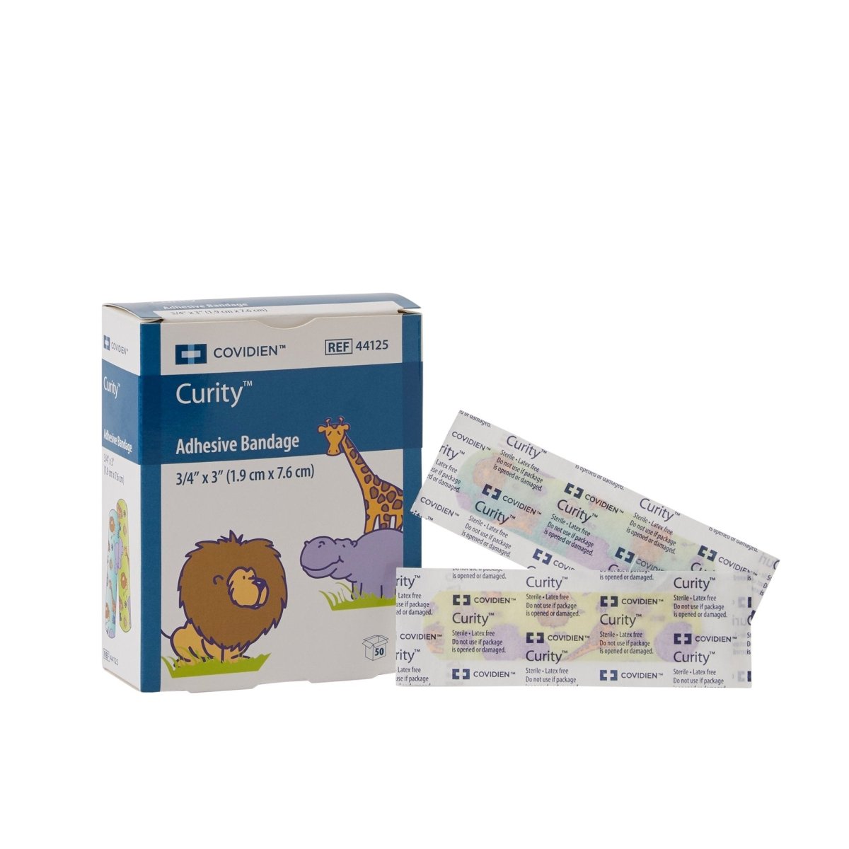 Curity Zoo Design Adhesive Strips - 867806_BX - 1 Curity Zoo Design Adhesive Strips - 867806_BX - 1