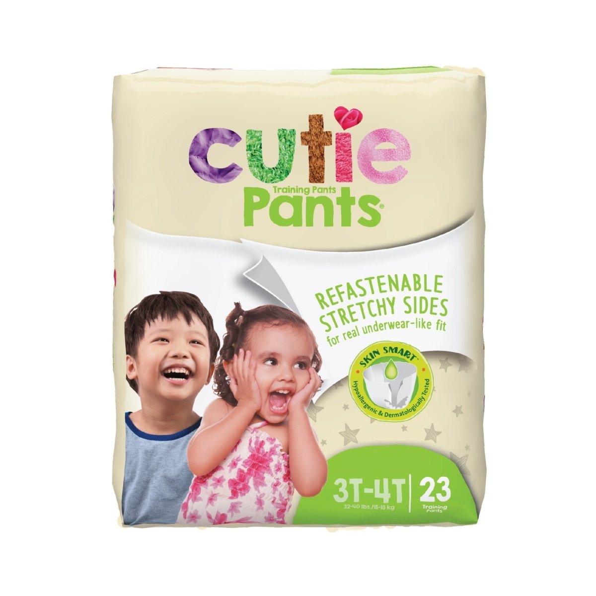 Cutie Pants, Unisex Toddler, Disposable, Heavy Absorbency, Daytime/Overnight -Unisex - 810359_CS - 1 Cutie Pants, Unisex Toddler, Disposable, Heavy Absorbency, Daytime/Overnight -Unisex - 810359_CS - 1