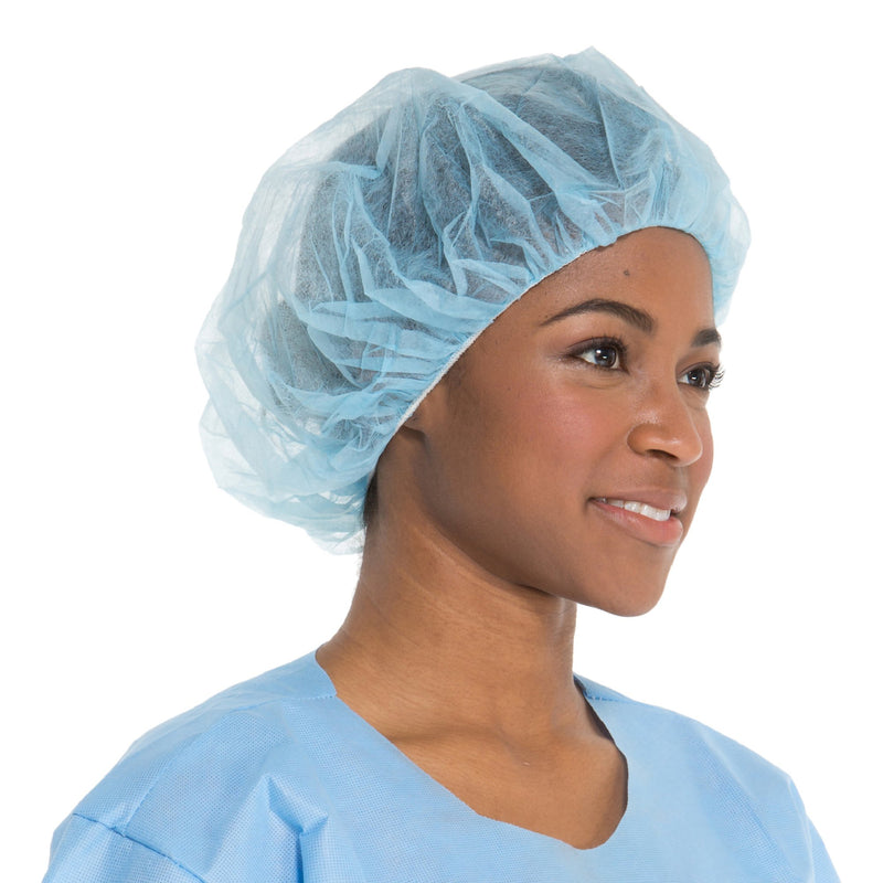 Halyard Bouffant Cap, X-Large, Blue -Case of 500 Halyard Bouffant Cap, X-Large, Blue -Case of 500