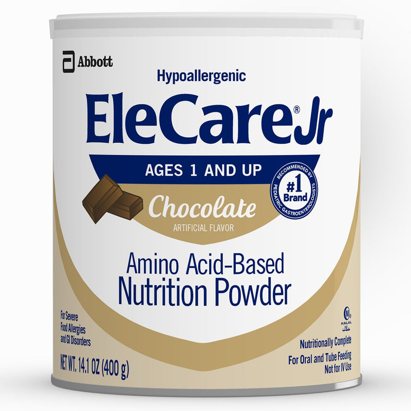 EleCare Jr Pediatric Oral Supplement, Chocolate, 14.1 oz. Can -Case of 6 EleCare Jr Pediatric Oral Supplement, Chocolate, 14.1 oz. Can -Case of 6